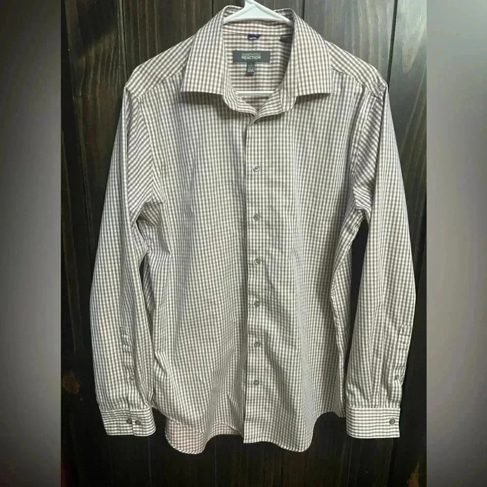 Kenneth Cole Reaction Men’s Button Down. Size L - Picture 1 of 4